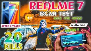 Realme 7 Bgmi Test With Fps Meter - Sensitivity Code - MediaTek Helio G95