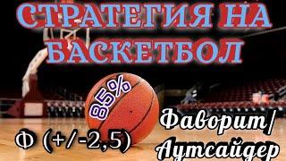 Стратегия ставок на баскетбол. Проходимость свыше 85%!!! От Чугунной ставки