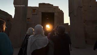 Winter solstice: Sun aligns with ancient Luxor temple on northern hemisphere's shortest day