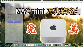 一切都是那么丝滑：MAC mini变万兆软路由，安装openwrt「#阿雷科技」