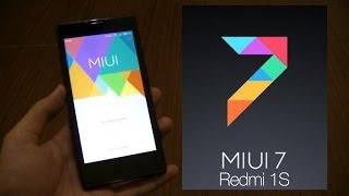 MIUI 7 on Redmi 1S (Global Developer Version 5.8.22) Review