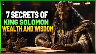 [REVEALED] 7 Secrets of Solomon That Will Make You Rich and Wise Immediately