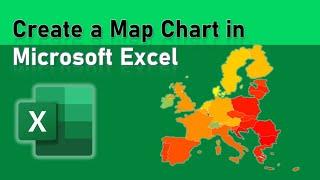 Create a Map Chart in Microsoft Excel