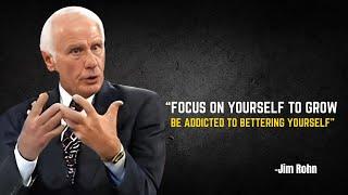 FOCUS ON YOURSELF TO GROW - Jim Rohn Motivation