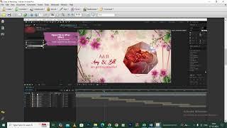 Indian Wedding Invitation After Effects Project Free Download with help Video #weddingprojects #free