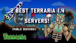 Top 2 Best Terraria Mobile Servers! (IOS/ANDROID) (PUBLIC SERVERS) | Terraria 1.4