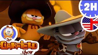 It's the law of the strongest in the Wild West - Garfield episodes compilation