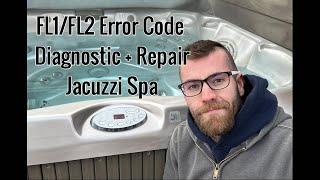 FL1 FL2 Error Code Diagnostic + Repair (Jacuzzi J345)