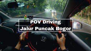 Cara Melewati Tanjakan Berbelok Jalur Puncak Bogor (POV Driving) Tutorial Mobil Manual Menanjak