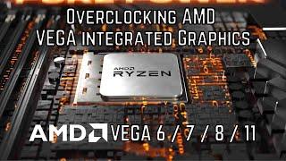 How to Overclock AMD RYZEN VEGA 6/7/8/11
