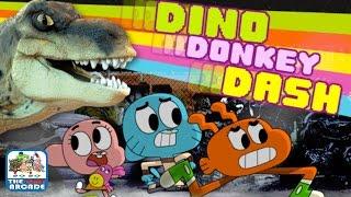 The Amazing World of Gumball: Dino Donkey Dash - Get Daisy Back! (Cartoon Network Games)