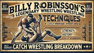 Billy Robinson’s Legendary Wrestling Techniques | Catch Wrestling Breakdown