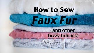 How to Sew Faux Fur - Top Tips