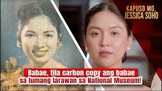 REINCARNATION O NAGKATAON? Babae, tila carbon copy ang nasa lumang larawan?| Kapuso Mo, Jessica Soho