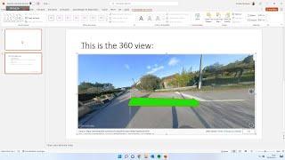 Add Dynamic 360 Panoramic Photo Image to PowerPoint Presentation - THE SIMPLEST TUTORIALS