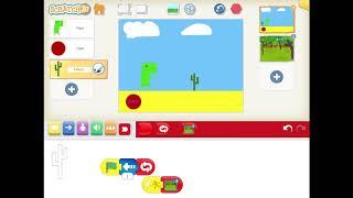 How to make the Chrome Dinosaur game in Scratch Jr