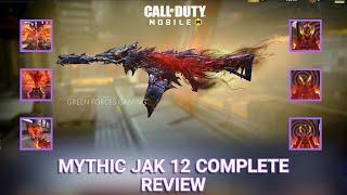 MYTHIC JAK 12 COMPLETE REVIEW - Call of Duty Mobile - Green Forces Gaming