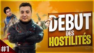 DEBUT DES HOSTILITÉS ! ► SOIREE FORTNITE ft Akytio Doigby [EPISODE 1]