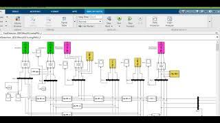 IEEE 39 Bus with 10 Generation Machine in MATLAB Simulink Project