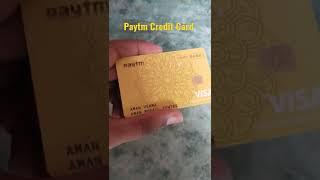 ️Paytm HDFC Credit Card Nice Look 