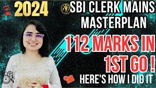 SBI JA/Clerk Mains 2024 • Detailed to-do list to score like me • Shivani keswani