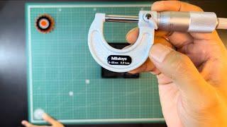 Mitutoya micrometer review, learn manual measurements #engineering #education #amazonprime