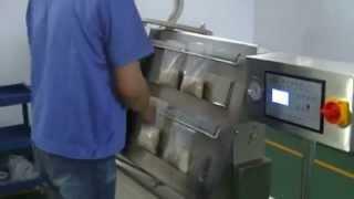 Tilting double chamber vacuum packaging machine,Qingdao Ausense