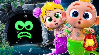 Mermaid Pregnant vs Big Shark ‍️‍️ | Call Baby Police!  | NEW  Nursery Rhymes For Kids