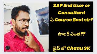 Difference Between SAP Consultant or SAP End User-SAP End User Salary 2023- SAP Consultant Salary