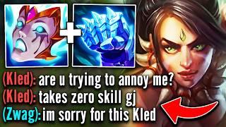 You won't find a more ANNOYING build than this Nidalee video right here... (THIS IS EVIL)