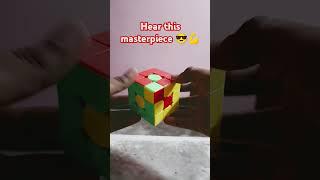 Masterpiece   hear this masterpiece #cubing #rubikscube #cubeking