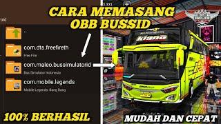 100% BERHASIL || CARA MEMASANG OBB BUSSID TERBARU MUDAH DAN CEPAT