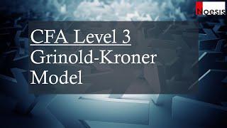 CFA Level 3 (2021) | Capital Market Expectations: Grinold-Kroner Model