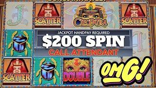 OMG! ABSOLUTELY INCREDIBLE $200 SPIN BONUS ON CLEOPTRA THE ORIGINAL SUGA MAMA