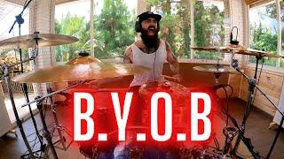 B.Y.O.B - SYSTEM OF A DOWN - DRUM COVER.