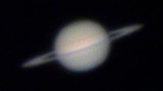 Saturn through my telescope