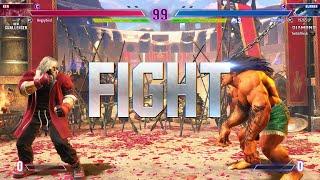 Street Fighter 6  Angrybird (Ken) Vs MenaRD (Blanka)  SF6 High Level Match's!