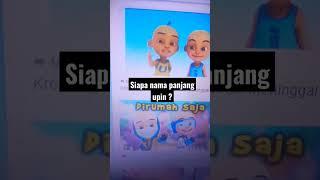 Siapa nama panjang upin ? | versi pengetahuan upin ipin