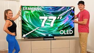 77" Samsung S90D QD-OLED  - Unbox & Review