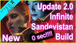Cyberpunk 2077 - Update 2.0 - Best Sandevistan Build! - 0 Seconds Cooldown! - Destroys Maxtac!