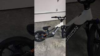 Unboxing our new E16x Electric Balance Bike from Orion. #ebike #pitbike #pev #unboxing #shorts