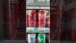  How much coca cola - CU convenience store  - Seoul Korea - 코카콜라 한국 CU 편의점 가격