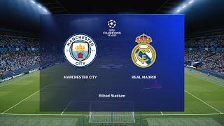 Manchester City vs Real Madrid - UEFA Champions League 2021/22 - Pes 2021 Patch 2022