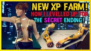 Cyberpunk 2077 - Amazing XP Farm! Tips before you try the Secret Ending! Max Level FAST! NO SPOILERS