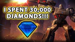 I Spent 30,000 Diamonds For These Transformers Skin | MLBB Megatron Skin