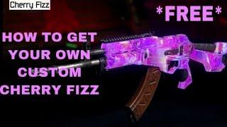 HOW TO MAKE YOUR OWN CUSTOM CHERRY FIZZ CAMO *FOR FREE* ON BO3