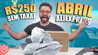 7 PRODUTOS BONS e BARATOS que peguei em ABRIL NO ALIEXPRESS até R$250 SEM TAXA!! // 2024 #6