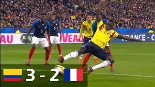 Colombia vs Francia - Todos los Goles y Resumen (23/03/2018)