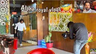 Aaj ka vlog shoot karte time  AAP log dekhna na bhule  Alone Royal Vlogs