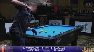 2017 US Bar Table Championships 9-Ball: Skyler Woodward vs James Aranas